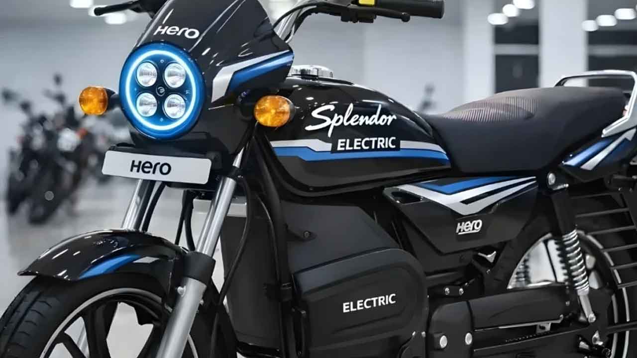 Hero Splendor Electric 2026: 120KM रेंज और ₹80,000 कीमत में लॉन्च की तैयारी, पेट्रोल बाइक को देगी सीधी टक्कर!