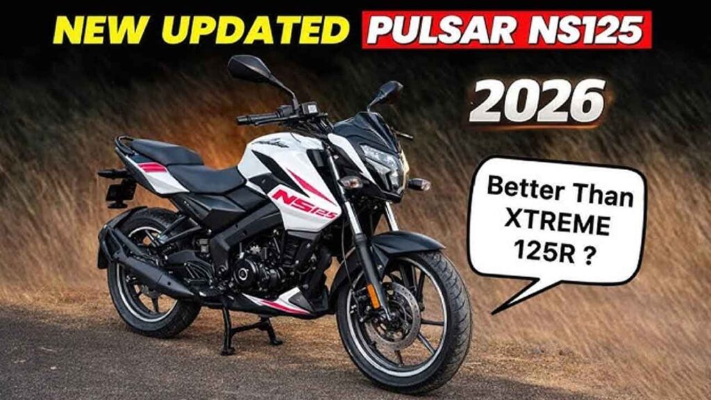 Bajaj Pulsar NS125 2026: नई लुक, 55 KMPL माइलेज और दमदार इंजन के साथ युवाओं की पहली पसंद!