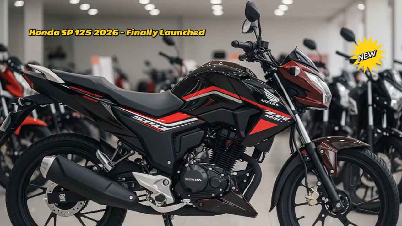 Honda SP 125 2026: ₹91,000 में लॉन्च! 60KM माइलेज, TFT डिस्प्ले और दमदार 124cc इंजन के साथ मचा रही धूम